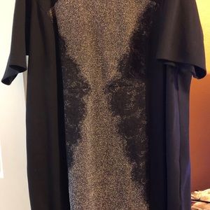 Lane Bryant lace front dress. Only worn once.